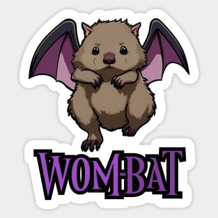 Wom-Bat Sticker